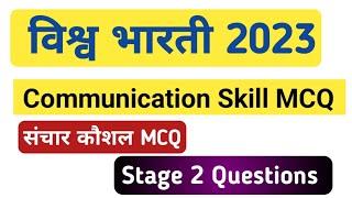 Communicational  Skill MCQSocial Skills For Visva Bharati Exam  Social Skills For NTA Exam