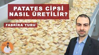 PATATES CİPSİ NASIL YAPILIR? #cips FABRİKA TURU