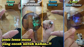 Antara Lensa Photocromic Blueray Bluecromic EMI  Mana yang Cocok Untuk Kalian