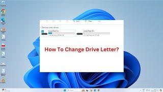 how to change drive letters in Windows 11 with this easy tutorial  Windows 11 