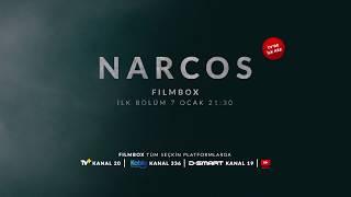 Narcos TVde ilk kez FilmBoxta  İlk Bölüm 7 Ocak Salı 2130