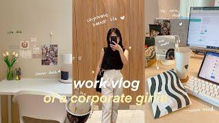 work vlog  eating alone realistic 9-5 corporate girlie life ikea shopping weyatoons