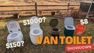 Van Toilet Showdown Which toilet will you put in YOUR van?