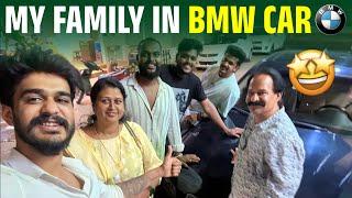 BMW Car ali Drive Family Reaction   Samsameer_insta
