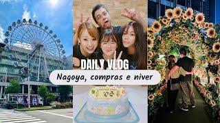 VLOG 33UM DIA EM NAGOYA COMPRINHAS RESTAURANTES ANIVERSÁRIO DA LUNA