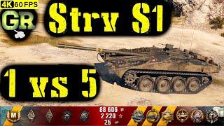 World of Tanks Strv S1 Replay - 10 Kills 4.6K DMGPatch 1.4.0