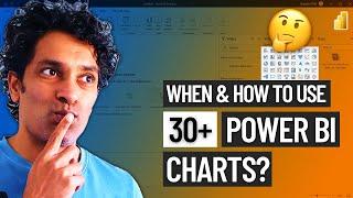 How to pick the perfect chart for your situation in Power BI?