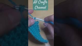 Crochet Picot Stitch. #crochet #crochethook