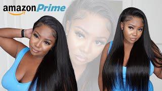 OMG   AMAZON PRIME REAL HD LACE WIG INSTALL  ft. MAXINE HAIR