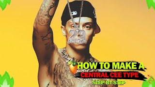 HOW TO MAKE A CENTRAL CEE TYPE BEAT IN FL STUDIO EASY WAY 2023 