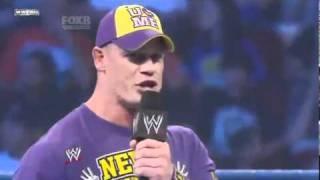 WWE Smackdown 31111 Michael Cole Interviews John Cena Segment HQ