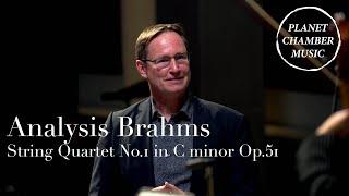 Analysis Brahms String Quartet No.1 in C minor Op.51  Belcea Quartet