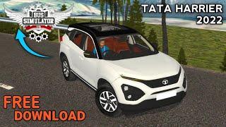 TATA HARRIER 2022 FOR BUS SIMULATOR INDONESIA BUSSID FREE DOWNLOAD