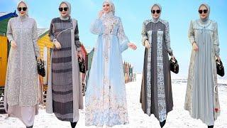 GAMIS TERBARU 2024 SIMPLE ELEGAN KEKINIAN UNTUK LEBARAN