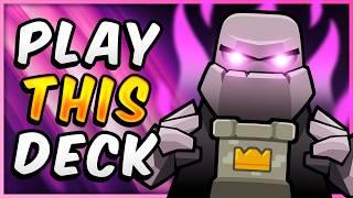 TOP PRO JUST REVEALED the NEW BEST GOLEM DECK — Clash Royale