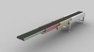 Demonstration Video of Telescopic Belt Conveyor