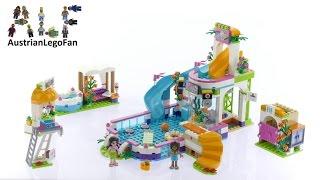 Lego Friends 41313 Heartlake Summer Pool - Lego Speed Build Review