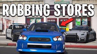 Robbing Every Store in GTA 5 RP