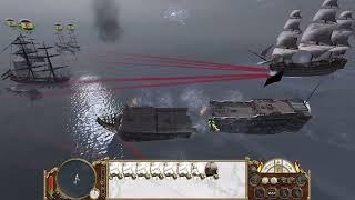 6 Spanish Rocket ships vs HMS Victory Ships First rate Ships I Empire Total War Gameplay