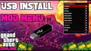 GTA 5 USB MOD MENU {FULL TUTORIAL} - NO JAILBREAK - ONLINEOFFLINE