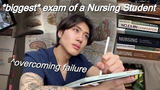 how I PREPARED for the *most important* exam of a NURSING STUDENT my NCLEX results..