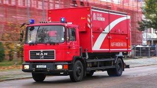 Öl auf Gewässer ️ Einsatzfahrt 》WLF-363911  AB-Auffangbehälter  Berliner Feuerwehr  TD1-3639