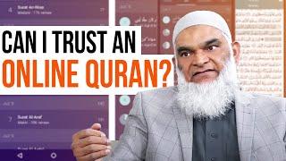 How You Can Tell if the Quran Available Online is Authentic & Accurate?  Dr. Shabir Ally