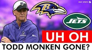 Ravens Rumors Baltimore LOSING Offensive Coordinator To Jets After Robert Saleh Fired?