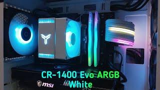 CR-1400 EVO ARGB White - Unboxing & Installation