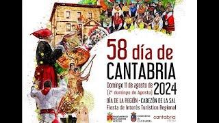 11.8.2024 Desfile de carrozas y carretas del Día de Cantabria en Cabezón de la Sal