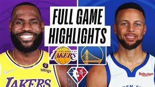 Golden State Warriors vs. Los Angeles Lakers Full Game Highlights  2022 NBA Preseason