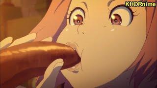 Nina Eats Like Luffy lol  Funny Anime Moments  Shingeki no Bahamut Virgin Soul