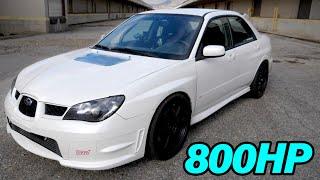 800hp Compound Turbo Subaru STI  Ultimate Street Car