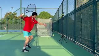 Tennis Ball Machine How To Practice Tennis Along