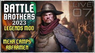 Endlich Famed ◼️ Battle Brothers Legends Mod  07  Tutorial  LIVE  Deutsch