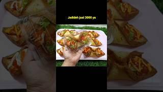 Jual burger roti tawar 3000an dikantin sekolah laris banget nih..