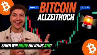 BITCOIN HEUTE neues ALLZEITHOCH?  Bitcoin Analyse Trading & News 