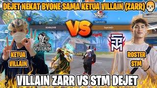 BY ONE SAMA KETUA VILLAIN ️  ZARR VS DEJET SIAPAKAH YG AKAN MENANG ? #dejetff