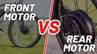 Before You Buy an eBike Front Hub Motor vs Rear Hub Motors  Electric Bikes