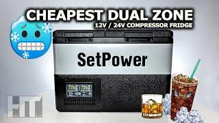 SetPower PT35  DIRT CHEAP Dual Zone 12v Compressor Fridge Freezer