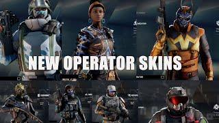 New Operator Seasonal Skins Vigil Melusi Montagne - High Calibre Y6S4 Leaks Rainbow Six