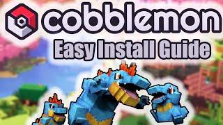 How to install Cobblemon - Minecraft POKEMON Mod 1.4