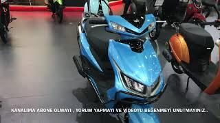 RKS  BLAZER-50XR 50cc 2020 Model Scooter Ön İnceleme    2020 Motobike İstanbul Fuarı