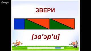 русский язык 1 класс  Звуки и буквы