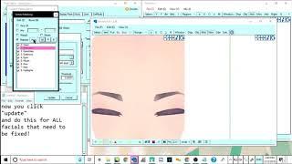 MMD TUTORIAL MALE Face Editing