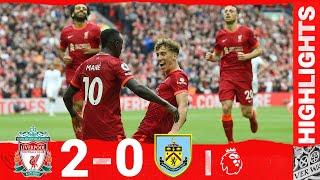 Highlights Liverpool 2-0 Burnley  Jota & Mane score as the fans return to Anfield