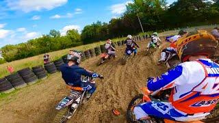 COURSE MOTOCROSS 125 vs 450  LE CHENE 2024