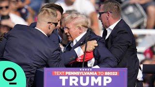 Donald Trump Rushed Off Stage at Pennsylvania Rally by US Secret Service