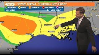 New Orleans Weather Storms return tonight with another round later Friday