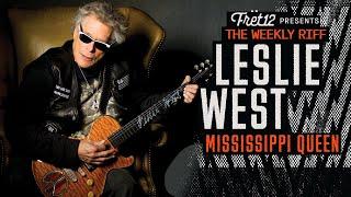 The WEEKLY RIFF LESLIE WEST & MISSISSIPPI QUEEN from THE SOUND AND THE STORY